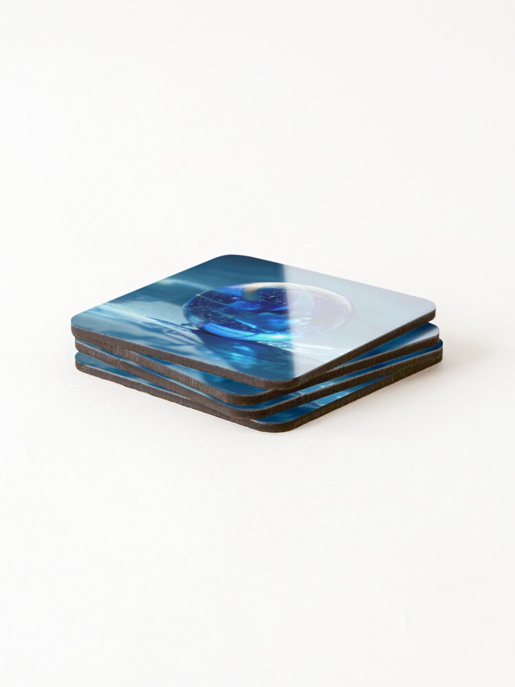 Thumbnail 4 of 5, Coasters (Set of 4), Blue Rhapsody  designed and sold by PatSeg.