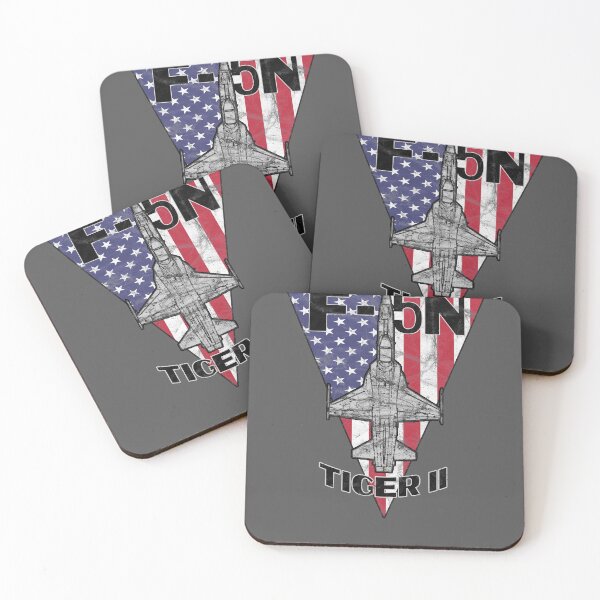 Item preview, F-5N Tiger II  Airplane Patriotic Vintage  designed and sold by RealPilotDesign.