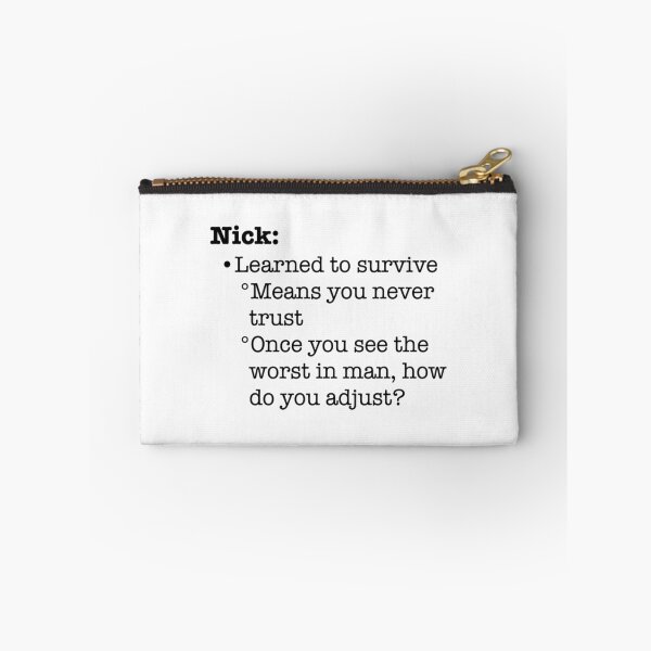 Item preview, Nick learned to survive... Welcome Home designed and sold by katlcov1.
