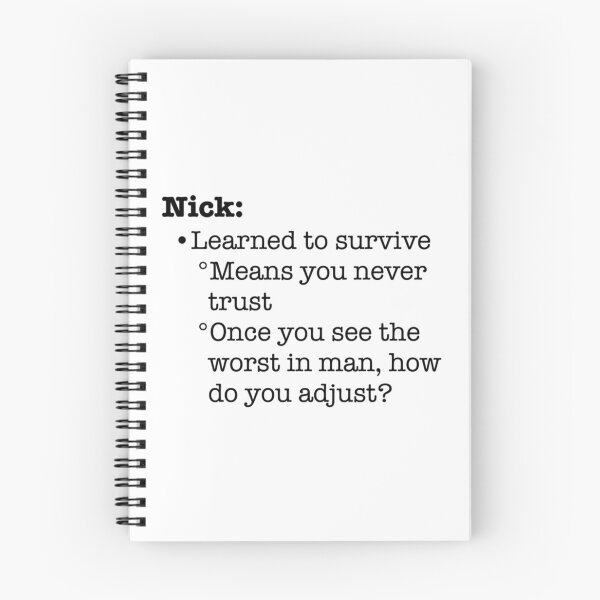 Item preview, Nick learned to survive... Welcome Home designed and sold by katlcov1.