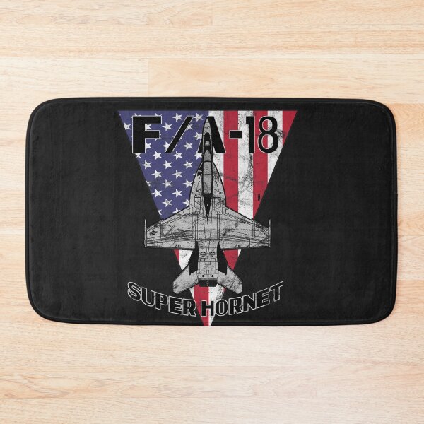 Item preview, F/A-18 E/F Super Hornet Jet Fighter Airplane Patriotic Vintage  designed and sold by RealPilotDesign.