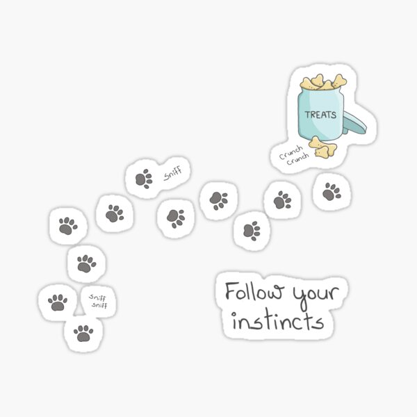 Item preview, Follow your instincts designed and sold by LuYukari.