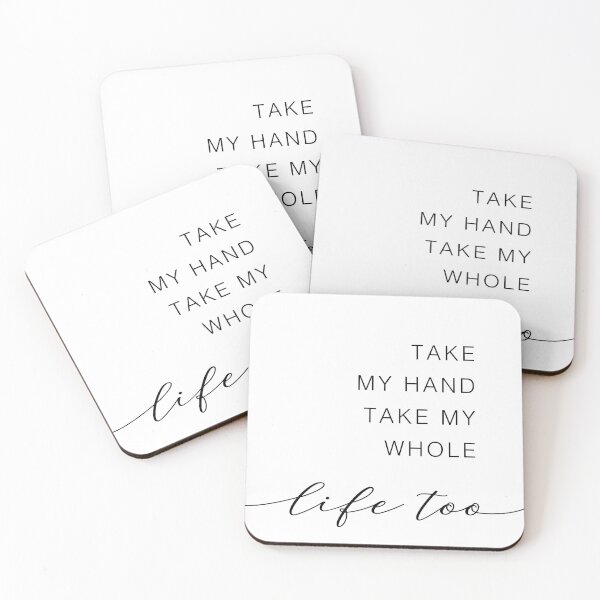 Item preview, Take My Hand Take My Whole Life Too designed and sold by klthomas14.
