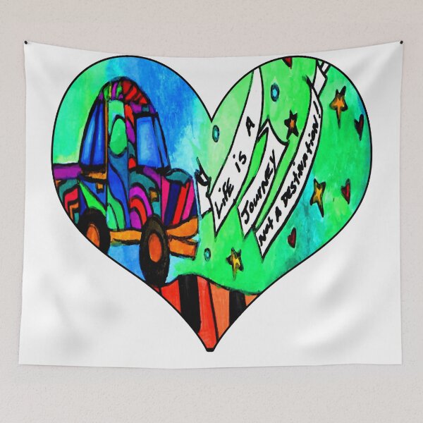 Item preview, Life is a Journey Not a Destination  designed and sold by artbyomega.
