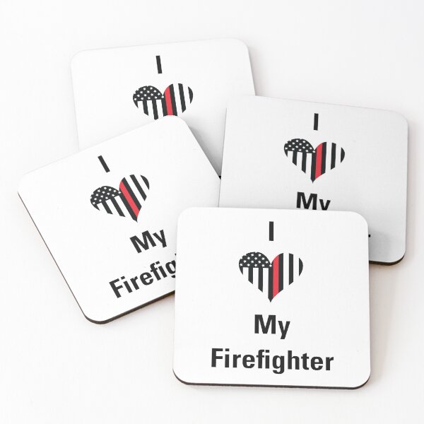 Item preview, I Love My Firefighter  designed and sold by CM-PD.