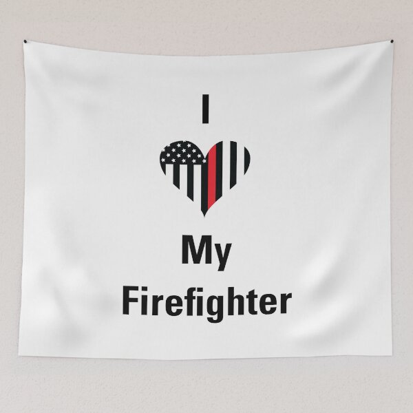 Item preview, I Love My Firefighter  designed and sold by CM-PD.