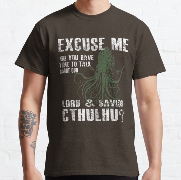 cthulhu trust in god shirt