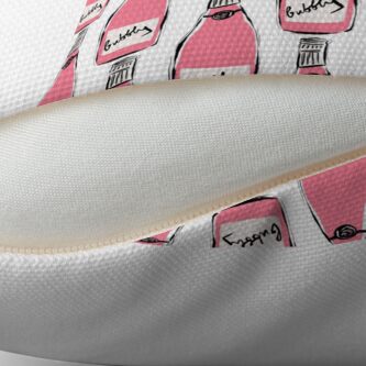 Alternate view of Rose Wine Throw Pillow