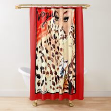 VOGUE : Vintage 1939 Debutante Advertising Print Shower Curtain