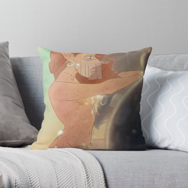 Queen of Sands Throw Pillow