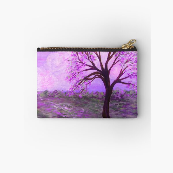 Item preview, One Purple Tree Abstract Landscape designed and sold by EloiseArt.