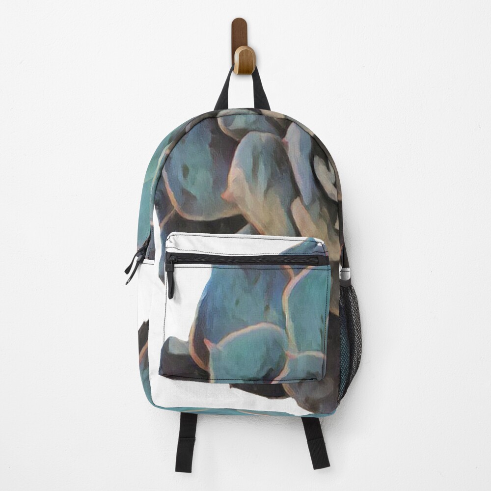 Succulent Top on a backpack
