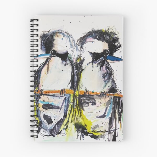 Item preview, Two laughing Kookaburras designed and sold by Peta Wakeham.