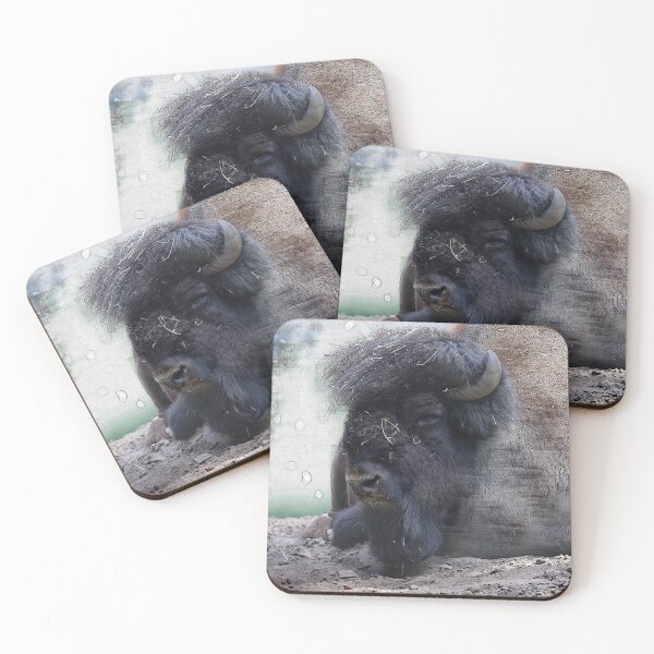 Item preview, bison - portrait designed and sold by hottehue.