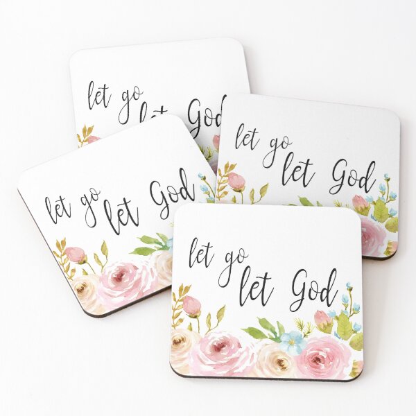 Item preview, Let Go, Let God Floral designed and sold by clevelanna.