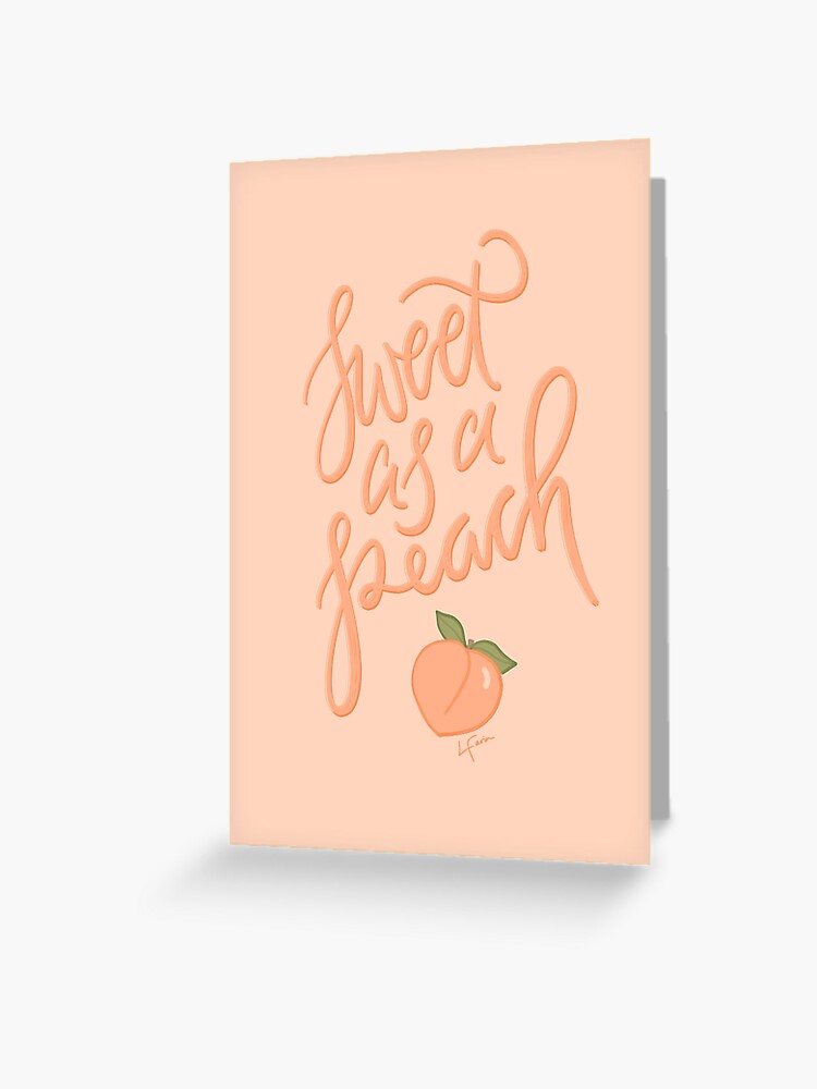 Peaches Peaches Lyrics | Greeting Card