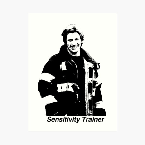 Tommy Gavin - Sensitivity Trainer Art Print