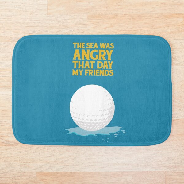 The Sea Was Angry That Day, My Friends Bath Mat