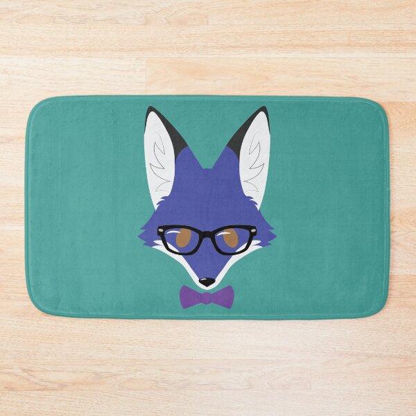 Item preview, Simple fox - Nerdy - Blue designed and sold by storm-fox-art.