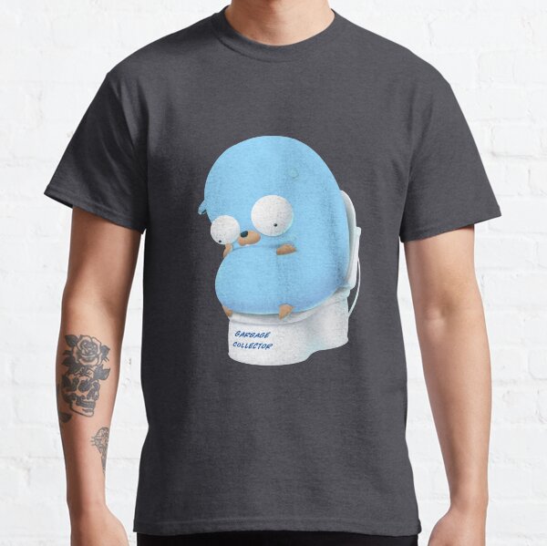 Golang Gopher Go Thinking Classic T-Shirt