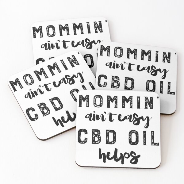 Item preview, Mommin' Ain't Easy CBD Oil Helps designed and sold by Katey1285.