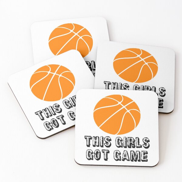 Item preview, This Girls Got Game - Basketball designed and sold by StickersStore.