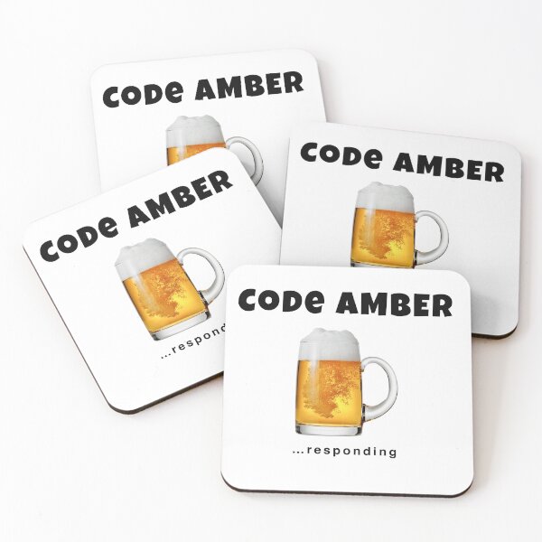 Item preview, Code Amber designed and sold by JenGo Creative.
