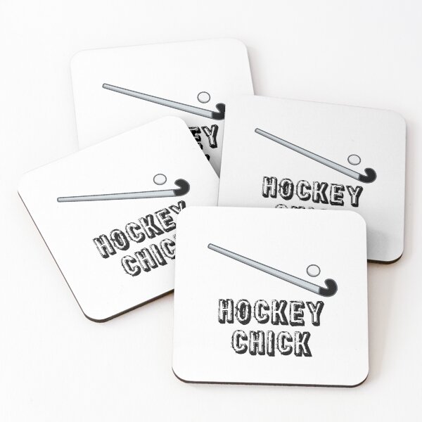 Item preview, Hockey Chick - Field Hockey Sticker designed and sold by StickersStore.