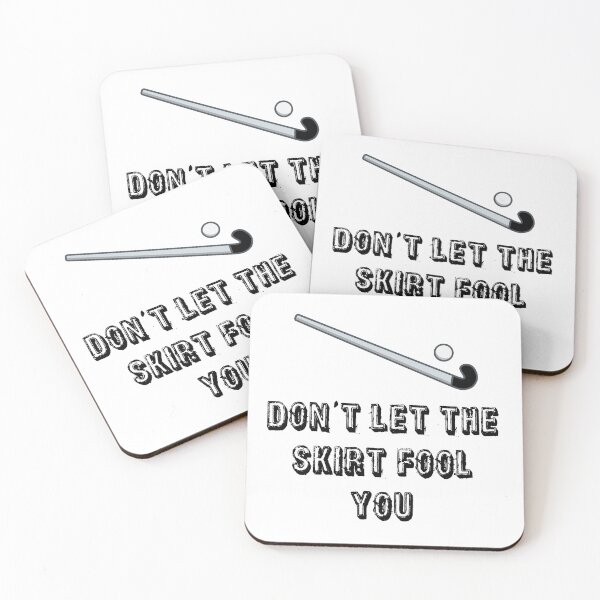 Item preview, Don't Let The Skirt Fool You - Field Hockey Sticker designed and sold by StickersStore.