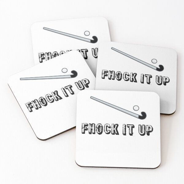 Item preview, Fhock It Up - Field Hockey Sticker designed and sold by StickersStore.
