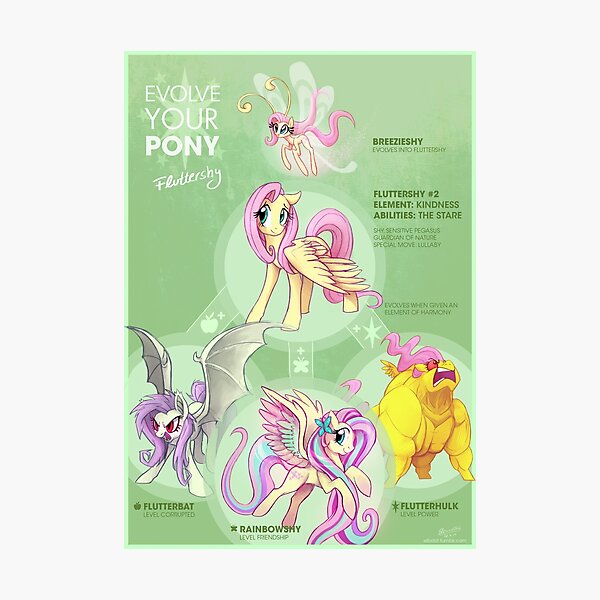 EYP Fluttershy Photographic Print