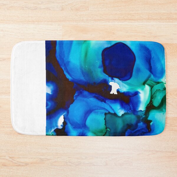 Item preview, Alcohol ink ocean inspiried artwork designed and sold by Artbylees.