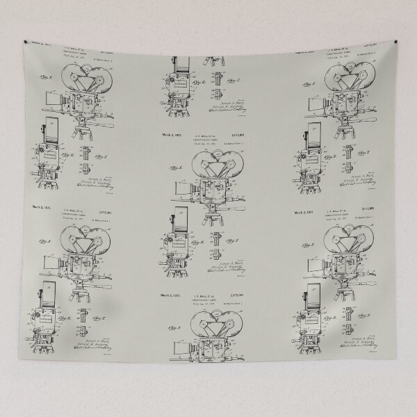 Item preview, Movie Film Camera Patent Prints 1937 designed and sold by MadebyDesign.