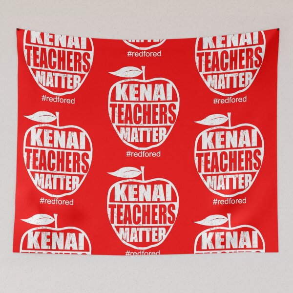 Item preview, Kenai Peninsula Borough Alaska Teachers Strike Red for Ed designed and sold by RiffXS.