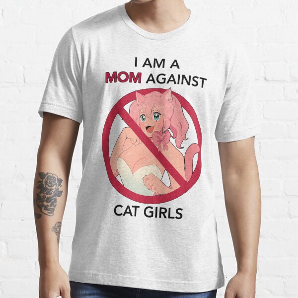 I Am a Mom Against Cat Girls Sticker for Sale by Designby Eve