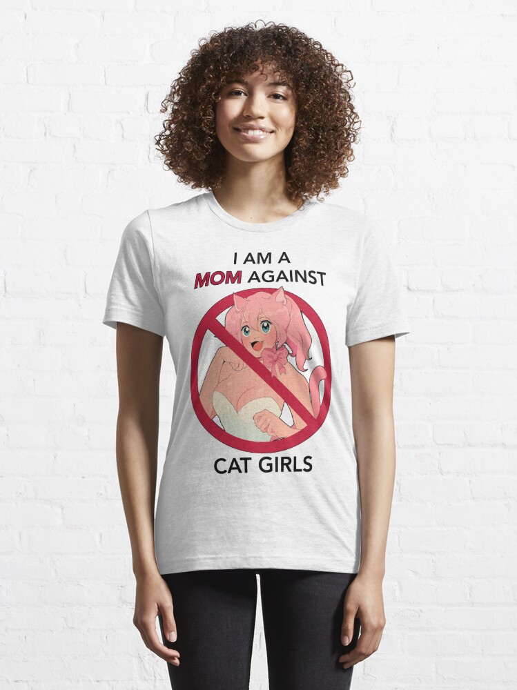 I Am a Mom Against Cat Girls Sticker for Sale by Designby Eve