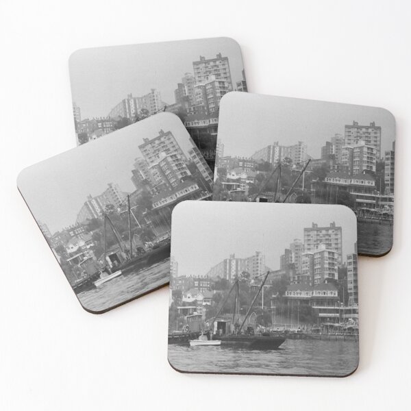Item preview, Tugboat And Punt on Sydney Harbour, NSW. designed and sold by C J Lewis.