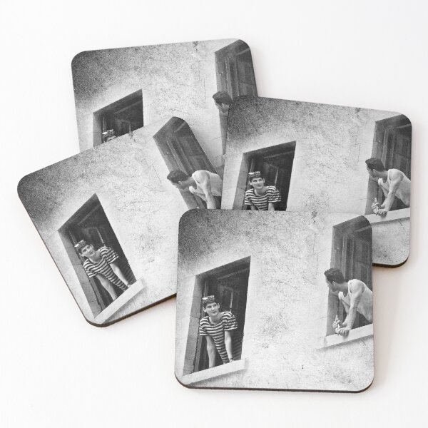 Item preview, Neighbors Chit Chat - Black and White designed and sold by Yannik Hay.