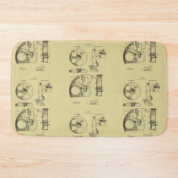 Item preview, Movie Film Reel Camera Patent Prints 1915 designed and sold by MadebyDesign.