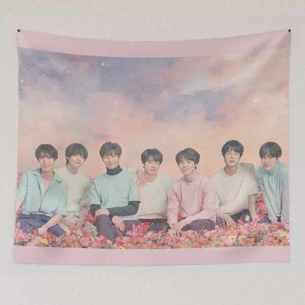 Item preview, BTS Love Yourself World Tour Poster designed and sold by BeyondTheShirt.