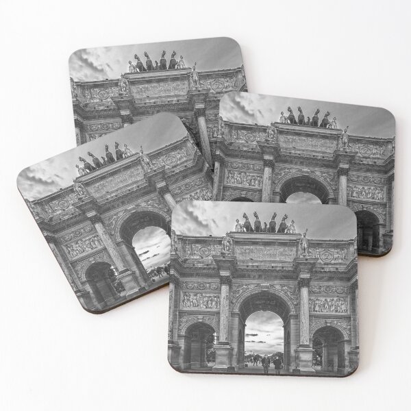 Item preview, Arc-de-Triomphe du Carrousel - Paris - Black and White designed and sold by Yannik Hay.