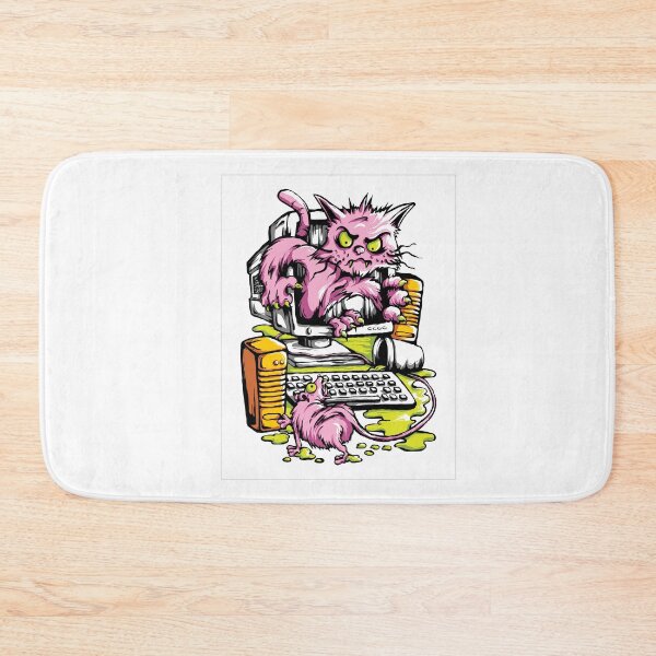 Item preview, Cat, mouse, cartoon, pc, computer designed and sold by DerSenat.
