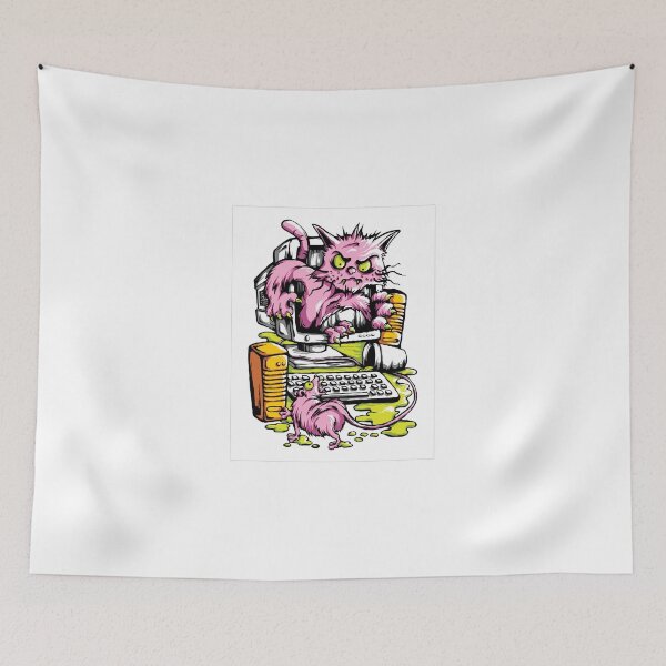 Item preview, Cat, mouse, cartoon, pc, computer designed and sold by DerSenat.
