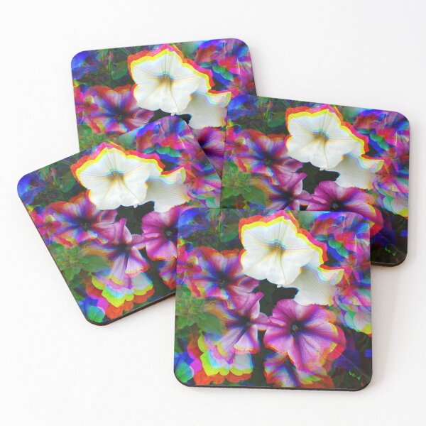 Item preview, Psychedelic Blur Holo Petunia Flowers designed and sold by belvederestore.