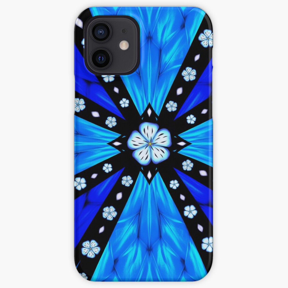 Onyx Beams of Flowers and Gems iPhone Case & Cover