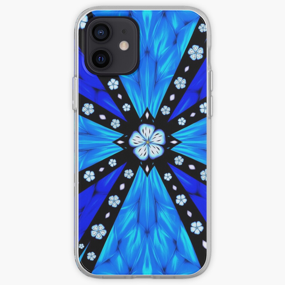 Onyx Beams of Flowers and Gems iPhone Case & Cover