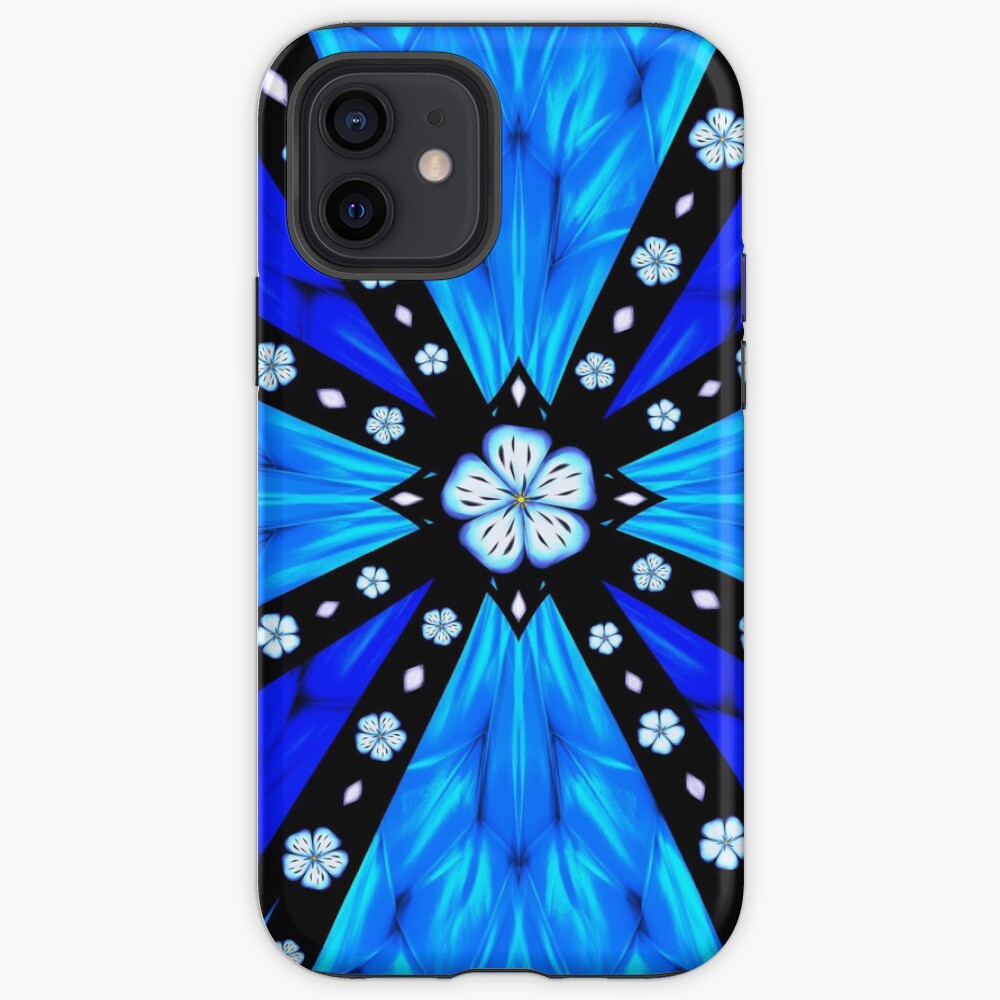 Onyx Beams of Flowers and Gems iPhone Case & Cover