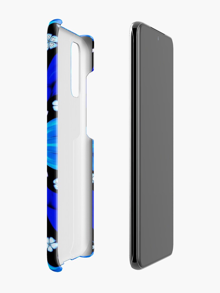 Alternate view of Onyx Beams of Flowers and Gems Case & Skin for Samsung Galaxy