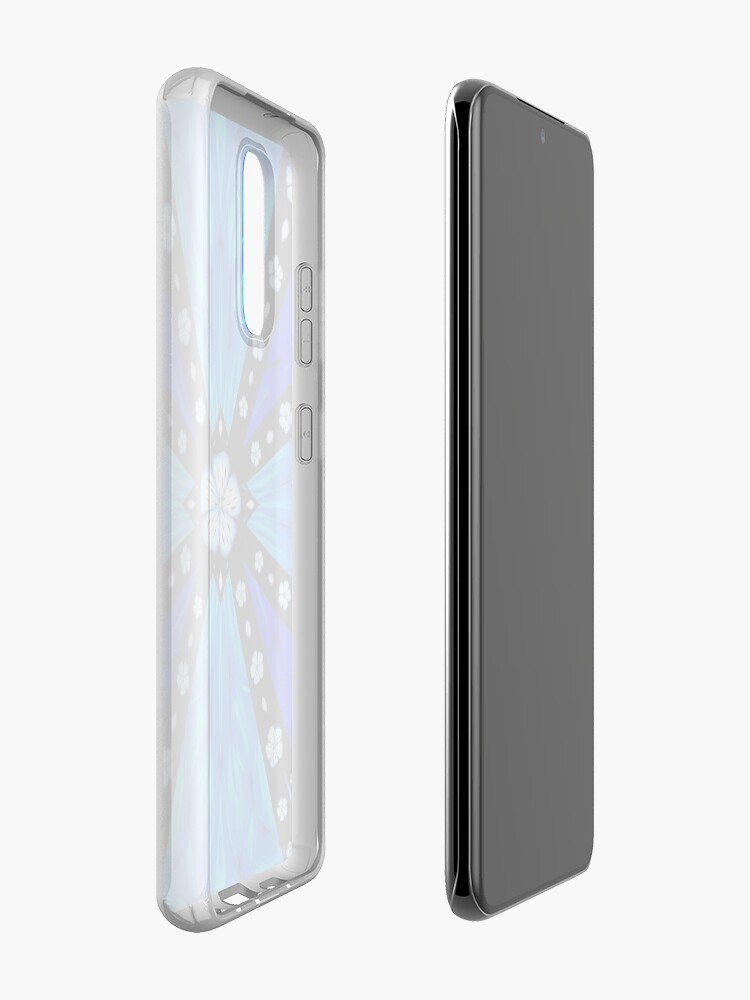 Alternate view of Onyx Beams of Flowers and Gems Case & Skin for Samsung Galaxy