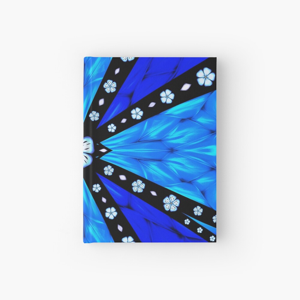 Onyx Beams of Flowers and Gems Hardcover Journal